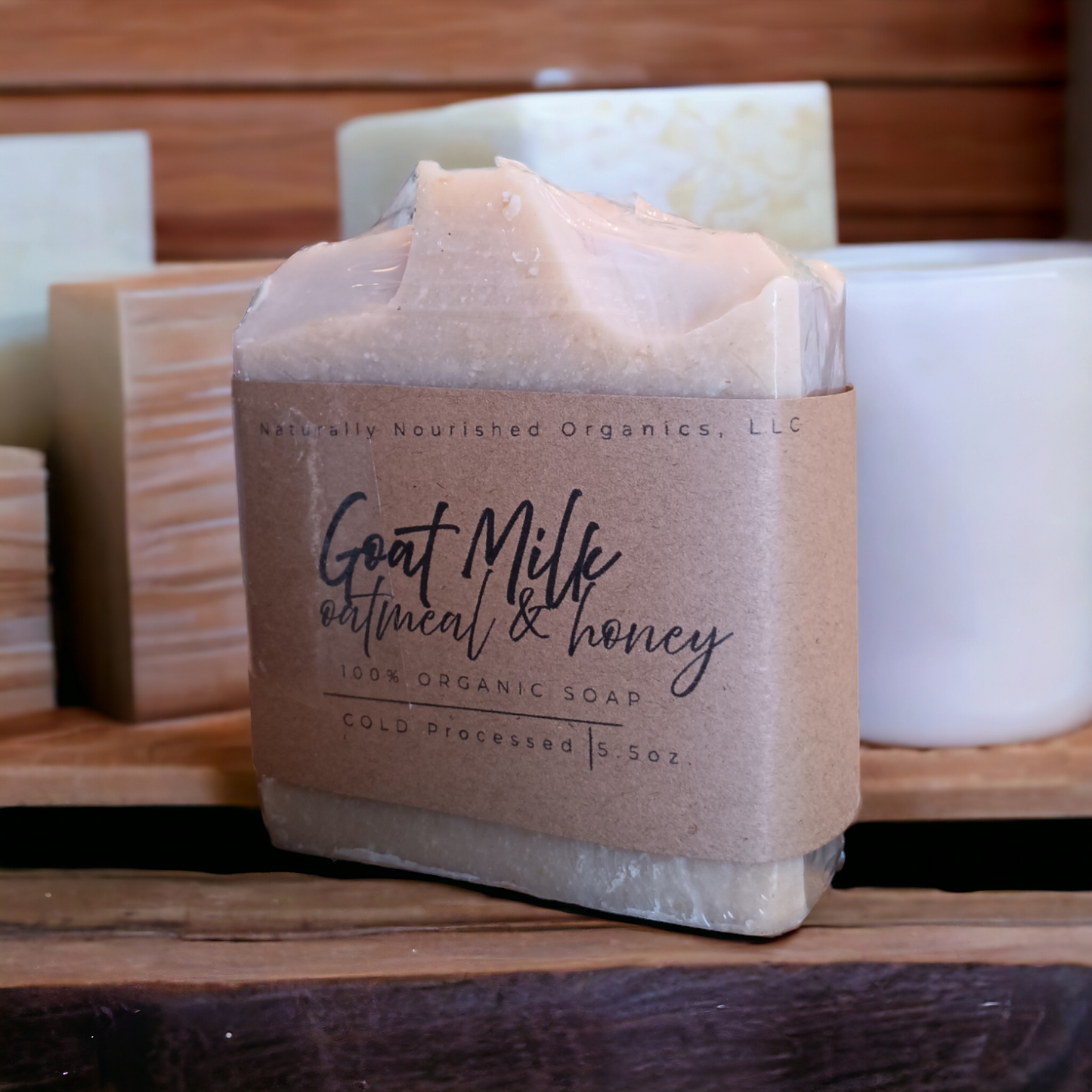 Goat Milk soap with Oats & Honey