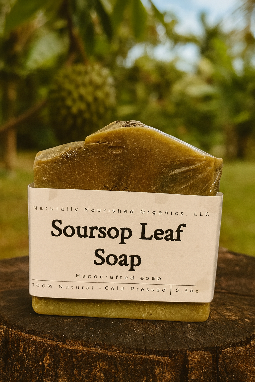 Soursop leaf soap