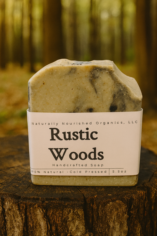 Rustic woods soap for men